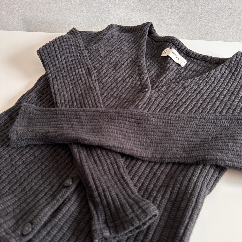 Everlane Cozy Rib Cardigan - Picture 5 of 10